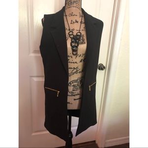 XOXO Black vest. Size medium.